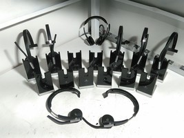 Lot of 13x Logitech Dual H820e Bases and 7x Headsets AS-IS for Parts - $444.61