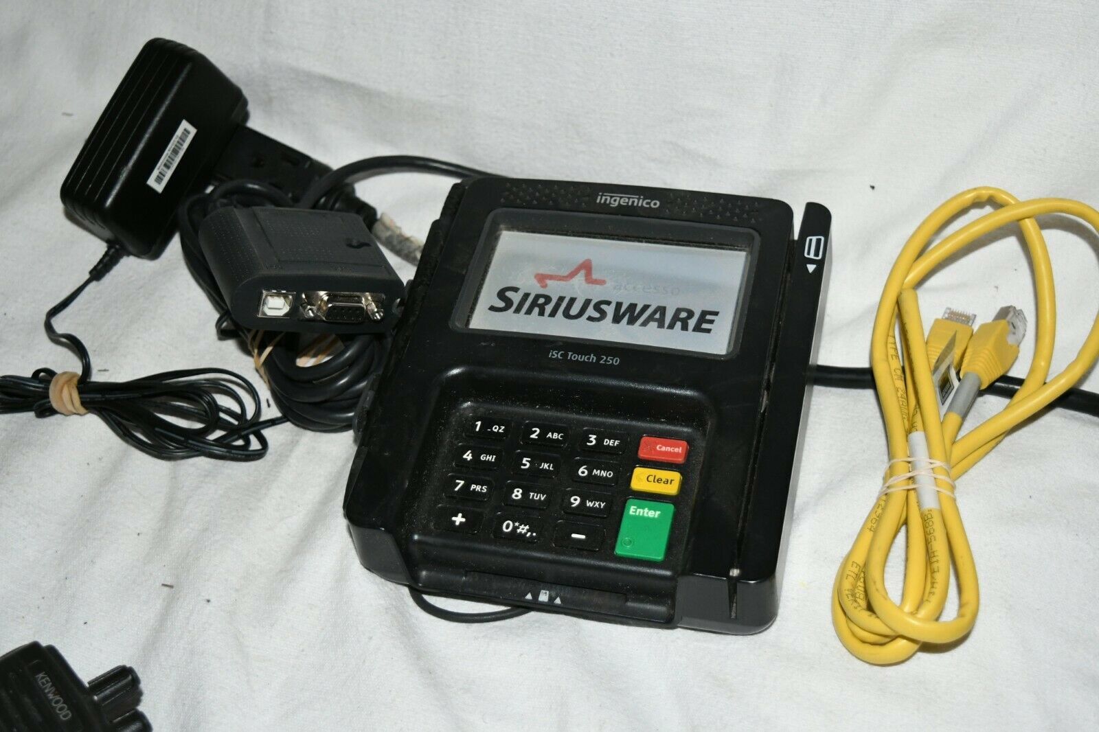 INGENICO isc25031t2591b Touch 250 POS Payment Credit Card Terminal 1G