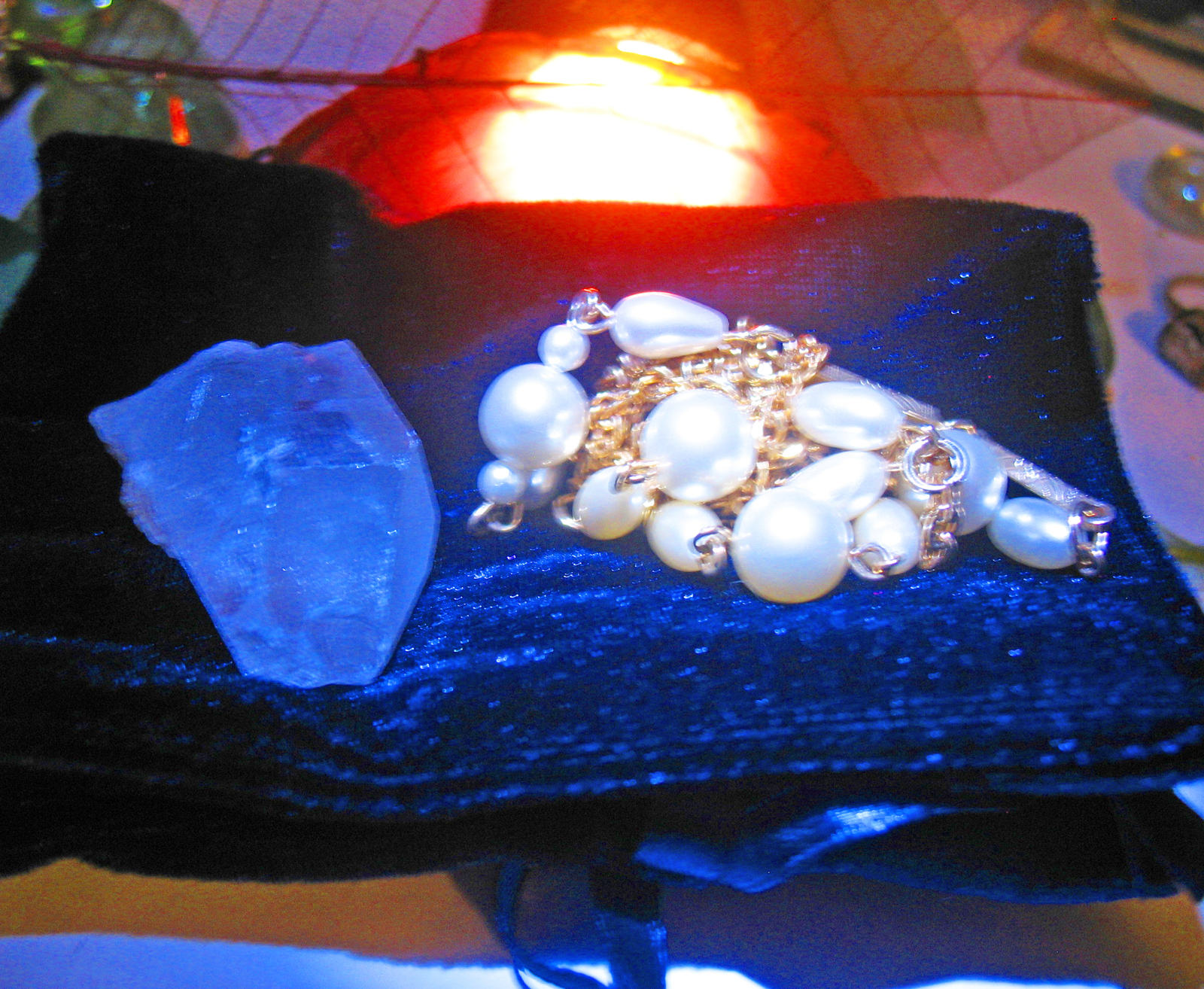 Primary image for Haunted FREE $99 SCHOLAR CALLING PRESTIGE LARGE POUCH CRYSTAL NECKLACE MAGICK 