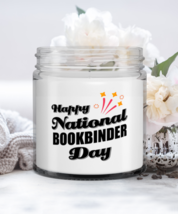 Funny Bookbinder Candle - Happy National Day - 9 oz Candle Gifts For  - $19.95