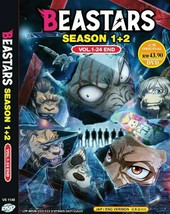 BEASTARS Season 1+2 Vol.1-24 END ENGLISH DUBBED All Region Ship From USA