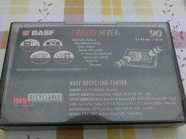 BASF Chrome Super II Position II Chrome Audio Cassette Tape #1 - $12.27