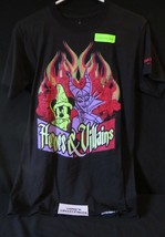 Disney Parks XL Heroes & Villains T-shirt 2014 Rock your Disney side Halloween - $44.45