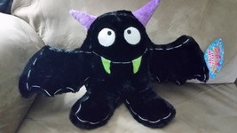 Halloween 2017 Black Bat Brand New Plush Stuffed Animal 18" Sugar Loaf - $9.99