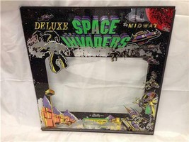 Vintage Midway Space Invaders Glass Bezel for Arcade Machine - $59.39
