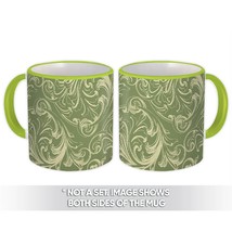 Royal Arabesque : Gift Mug Vintage Style Ornament Seamless Pattern Abstr... - $15.90