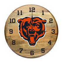 Chicago Bears Authentic Oak Barrel 21" Clock - $273.42