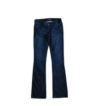 Guess Daredevil Bootcut Blue Jeans Women&#39;s Size 27 Stretch Low Rise Cott... - $24.74
