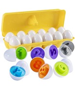 Find And Match Number Matching Easter Eggs With Yellow Eggs Holder - Stem Toys E - $27.99