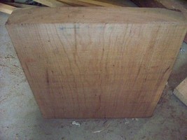 Beautiful Cherry PLATTER/BOWL Blank Lathe Turning Block Lumber Wood 10 X 10 X 2" - $34.60