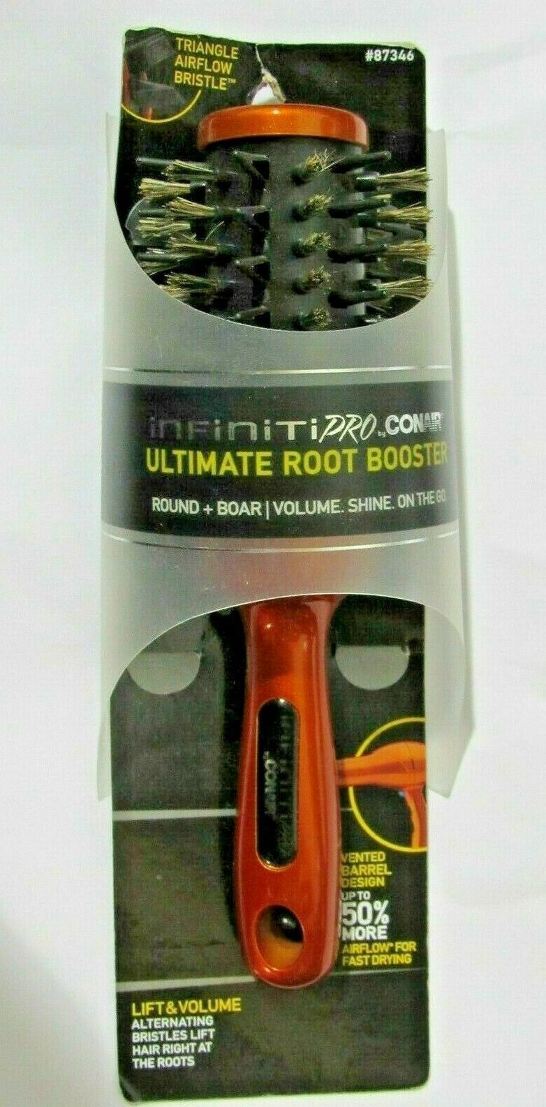 Infinity Pro Ultimate Root Booster Thermal Round Brush 87346 by Conair