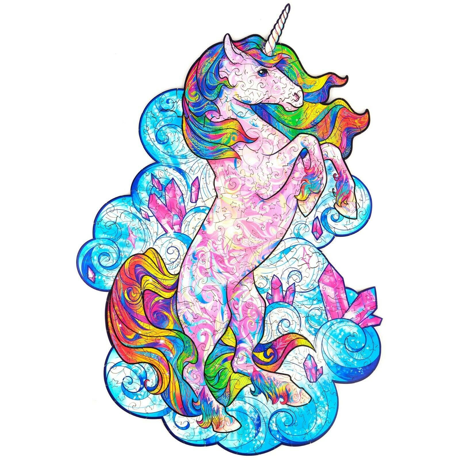 unidragon wooden jigsaw puzzles inspiring unicorn wooden