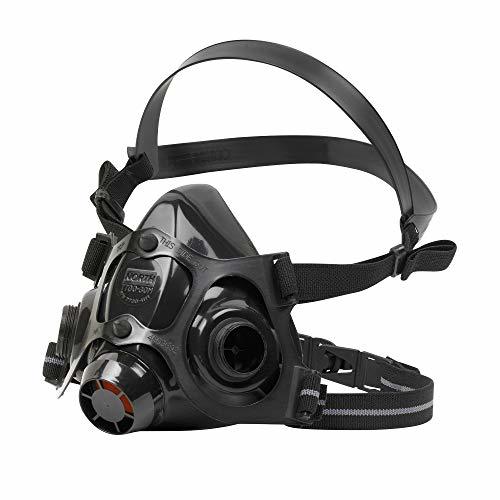 North by Honeywell 7700 Series Niosh-Approved Half Mask Silicone Respirator, Sma