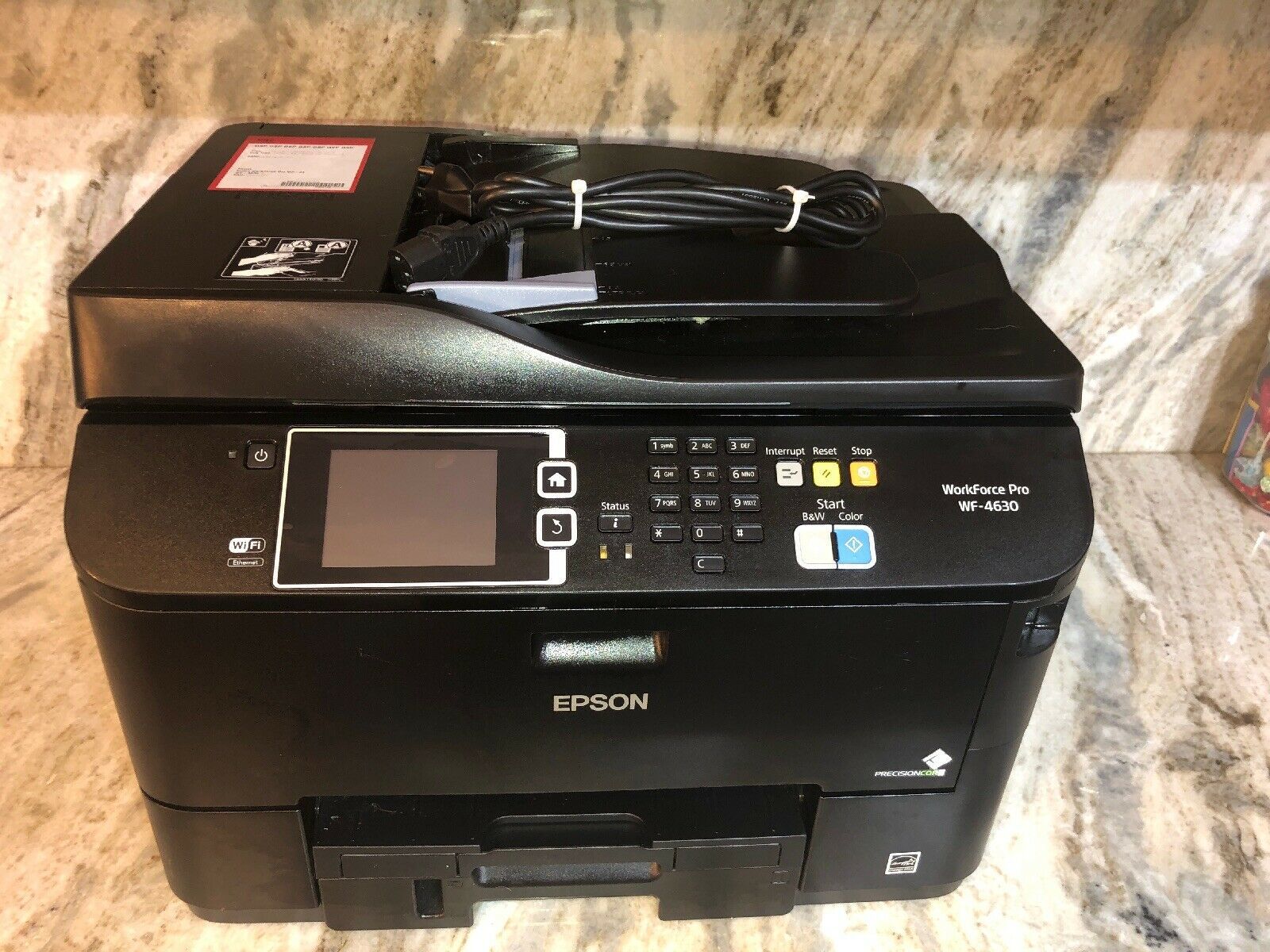 Epson Workforce Pro WF4630 Wireless Color Inkjet PrinterFor Parts