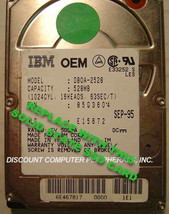 Replace IBM DBOA-2528 with this SSD 1GB 2.5" 44 PIN IDE SSD Card image 2
