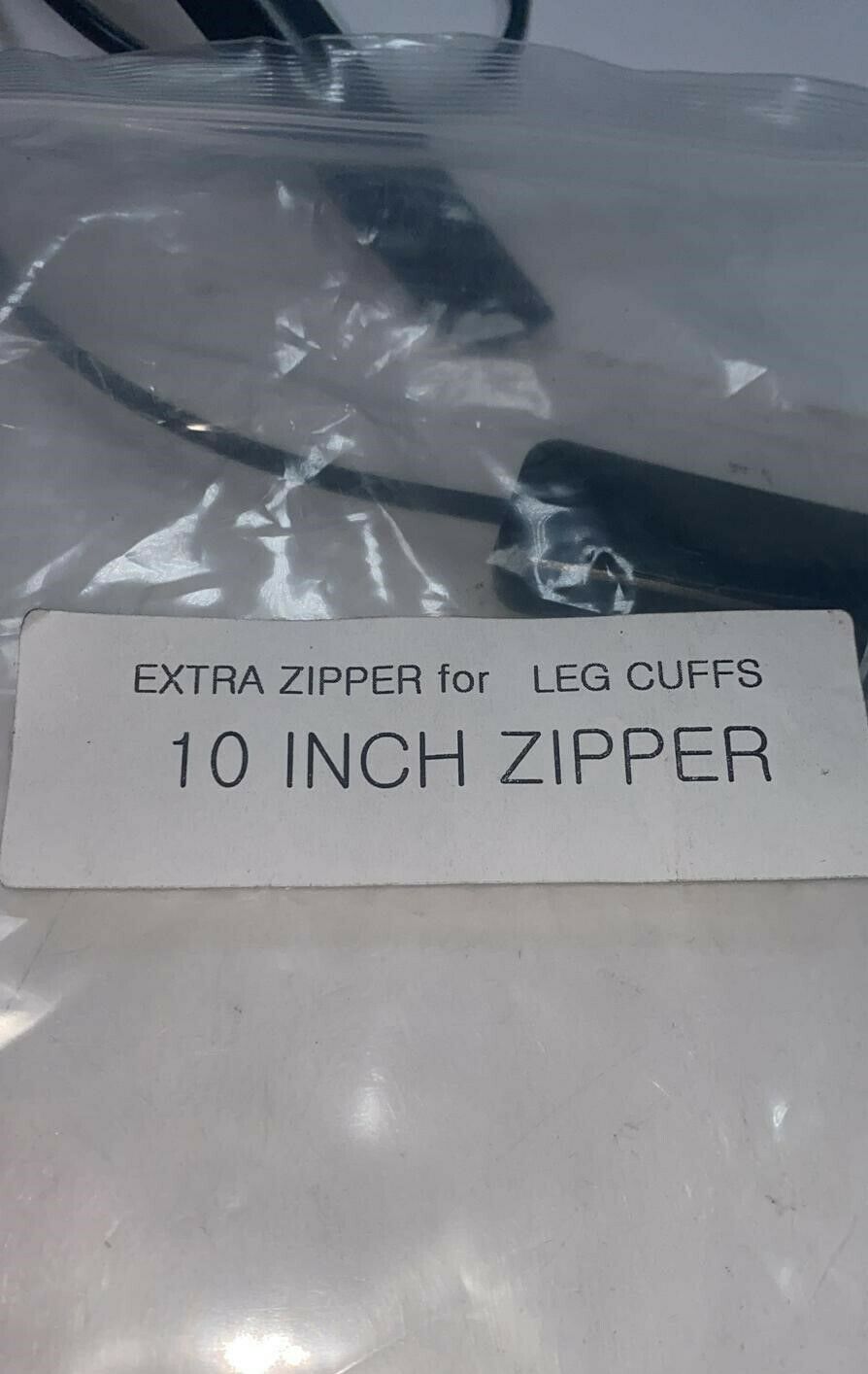 Extra Zipper for Medical Leg Cuffs 10 Inch Other