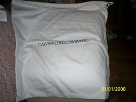 calvin klein dust bag