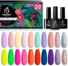 Spring Into Summer Collection Nail Polish Set Gel Easter Pastel Decorati... - $27.45