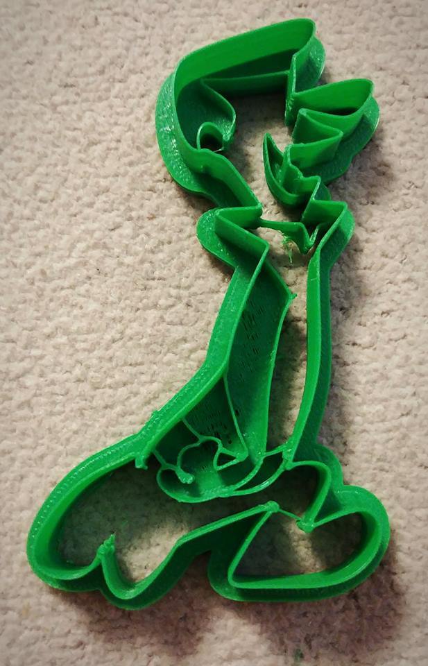 3D Printed Fan Art Cookie Cutter Inspired by George Jetson