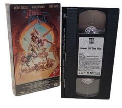 The Jewel of the Nile (VHS, 1986) CBS FOX VGC ++ Original Plastic Seal image 5