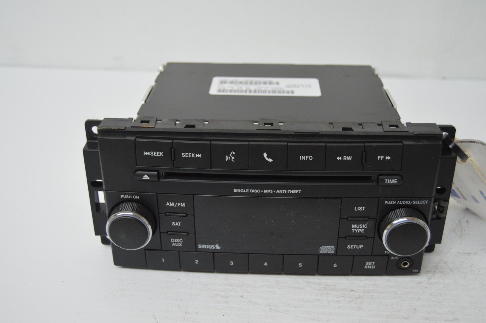 2016 Jeep Compass Radio Cd Player Oem Radio P05091197ae Tested K26013