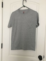 Hanes Comfort Blend Men&#39;s T-Shirt Top  Sz S Gray Shirt - $12.35