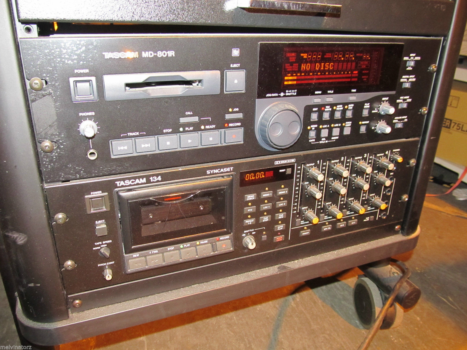 Used Tascam MD801R mkII Minidisc players for Sale