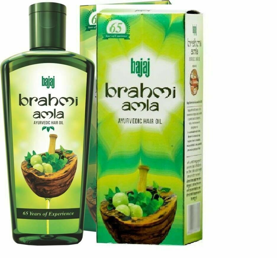 Bajaj Brahmi Amla Ayurveda Hair Oil 200 ML FREE SHIPPING