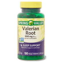 Spring Valley Valerian Root Capsules, 500 mg, 100 Count - 1 Pack EXP02/26 - $8.63