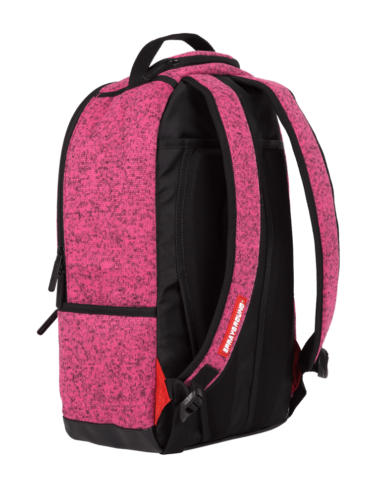Sprayground Pink Knit Urban Dope Laptop School Book Bag Backpack