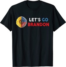 Let&#39;s Go Brandon Shirt, Sunflower Lets Go Brandon Vintage T-Shirt - $11.99+