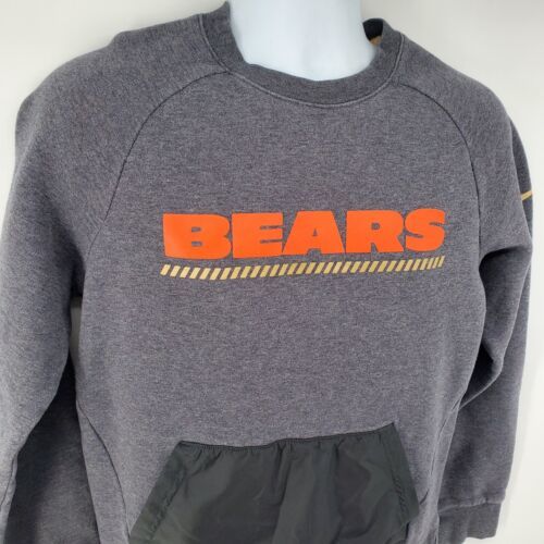 Blue Chicago Bears sideline ko fleece pullover hoodie xl 