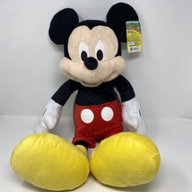 Mickey Mouse 25 Inch Plush Doll Disney Junior New w Tags Walt Disney Collectible - $28.70