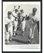 1963 Boston Red Sox JOHNNY PESKY, RUSS NIXON &amp; BOB TILLMAN Vintage Wire ... - $14.65