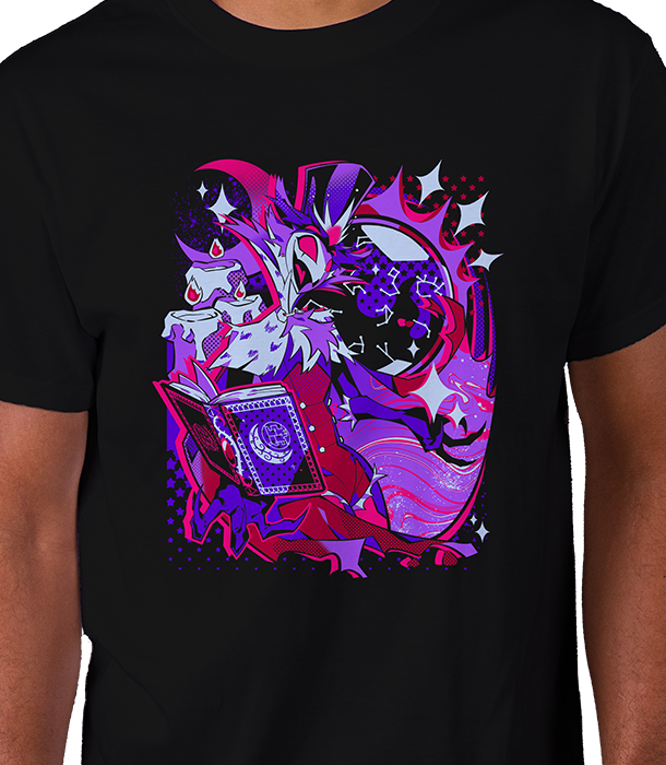 Action Stolas Official Helluva Boss Limited Edition Run T Shirt Unisex Vivziepop T Shirts