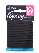 Goody Ouchles 4MM Black Hair Elastics - 17 Pcs. (27257) - $6.99