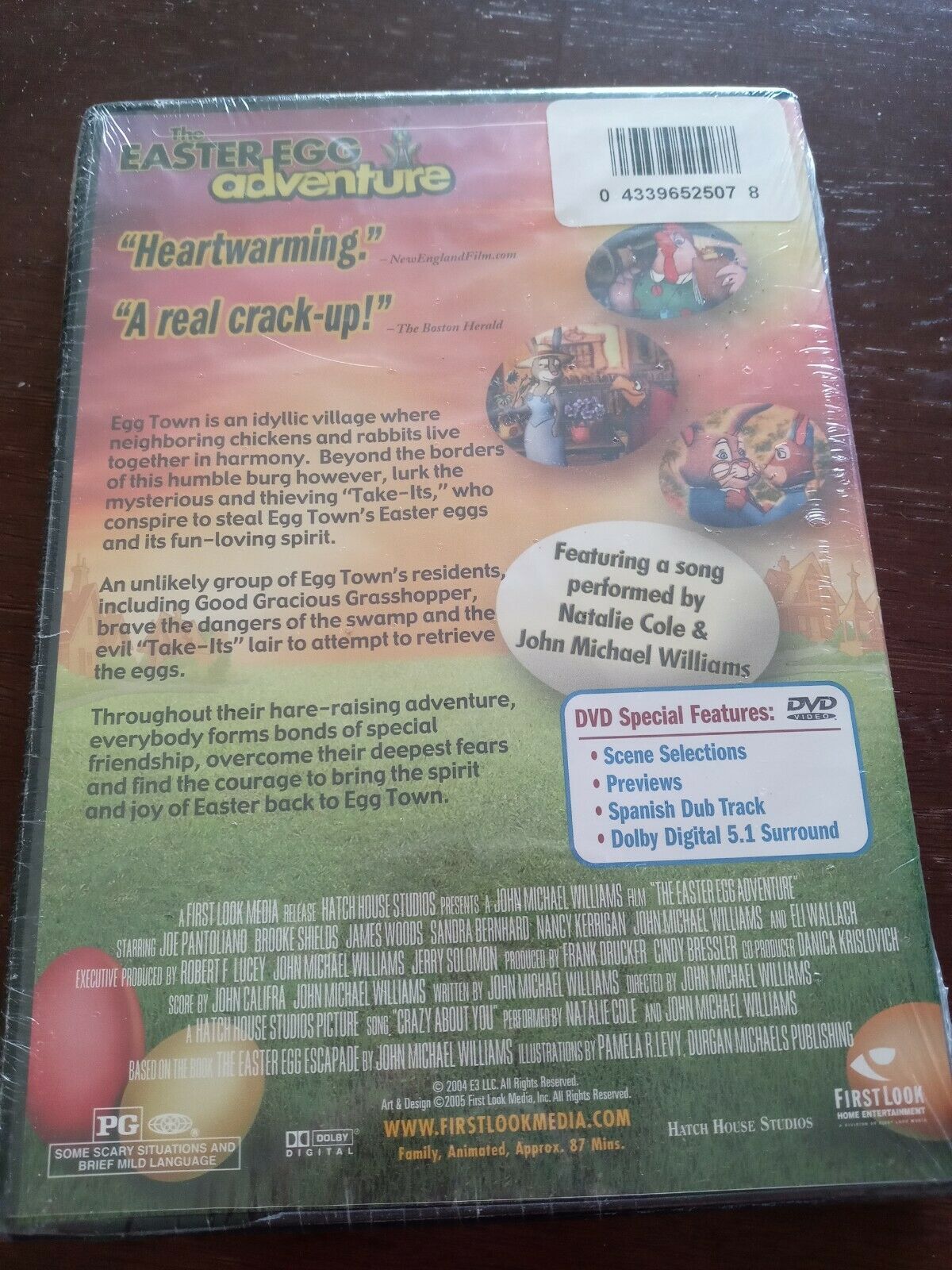 The Easter Egg Adventure (DVD, 2004) Brooke Shields, James Woods New