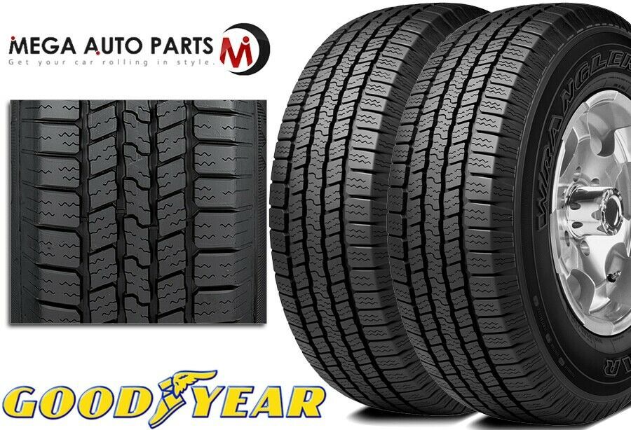 2 New Goodyear Wrangler SR P265 60R18 Goodyear Wrangler SR A 109T OWL ...