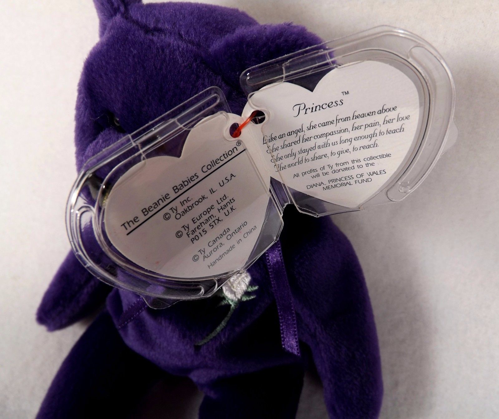 4th generation princess diana beanie baby