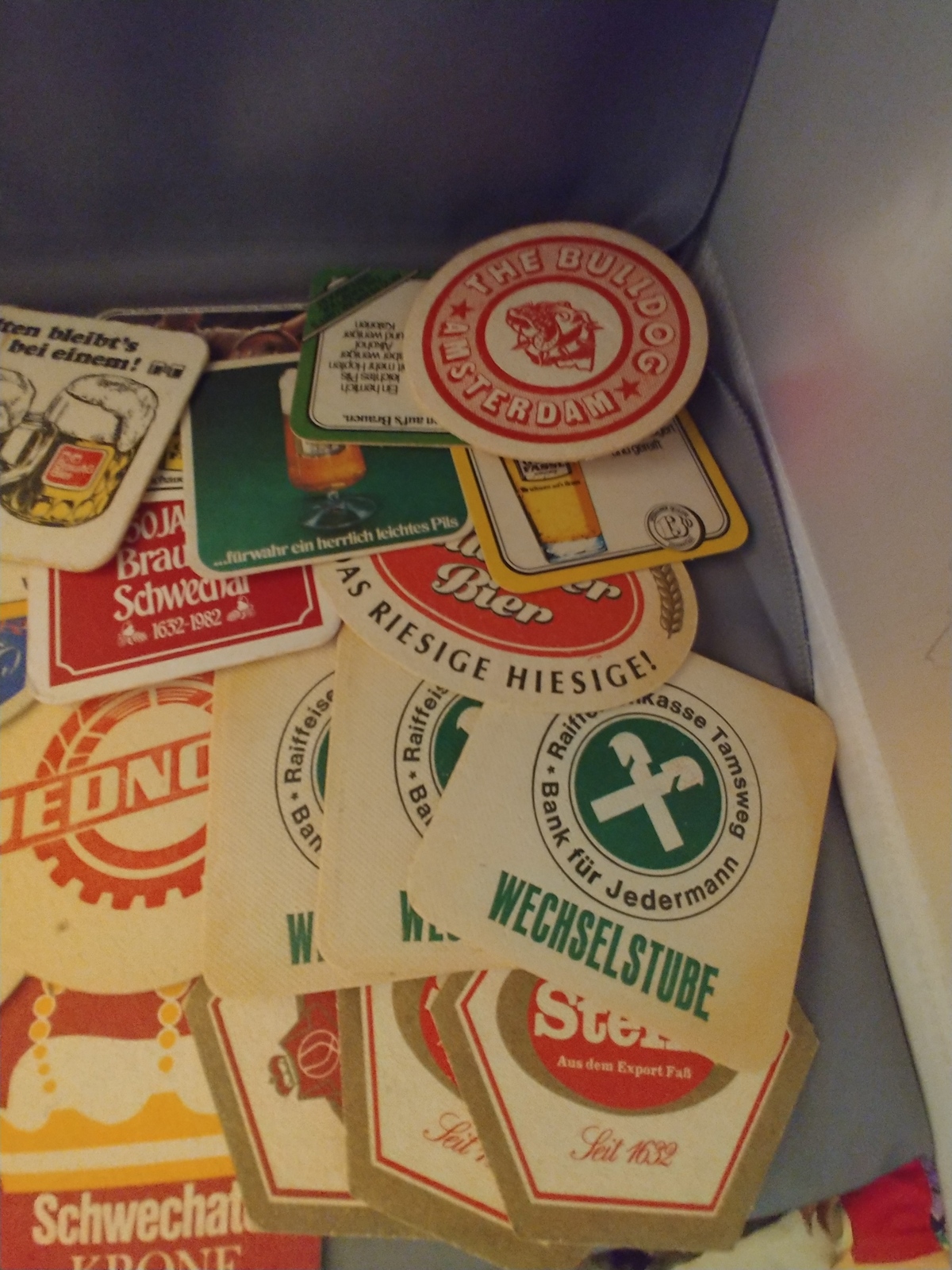 Bulk Lot of 23 Cardboard Bar Coasters Coasters