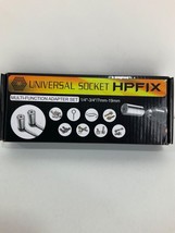 Universal Socket, 3Pcs Multi-Function 1/4&quot;-3/4&quot;  7mm-19mm Adapter Set New - $14.01