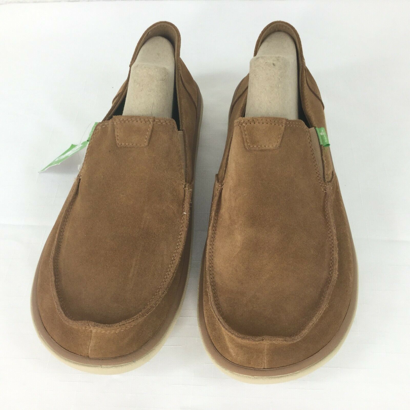 Sanuk Shoes Vagabond Tripper Suede Brown Men Size 12 Casual