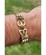 OM Trishul bracelet kara Hindu Good Luck Kada Evil Eye Protection bangle... - $27.49