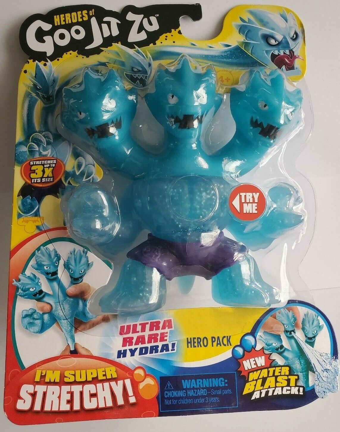 heroes of goo jit zu ultra rare hydra water blast attack hero pack action figure stores