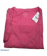 J.Crew Women’s Short Sleeve V- Neck Cotton T-Shirt.Pink.Sz.Medium.NWT - $19.64