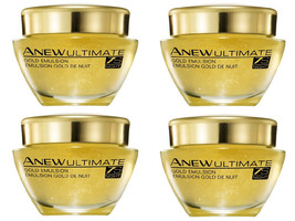 4 x Avon Anew Gold Emulsion 7s Night Treatment Cream 50 ml each JOB LOT New - $79.99