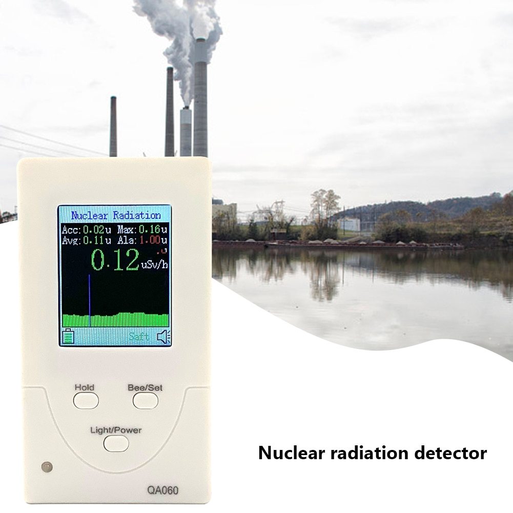 QA060 Portable Digital Geiger Counter Dosimeter Beta Gamma XRays