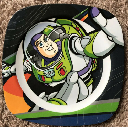 Toy Story Buzz Lightyear Plate Plastic Made By Trudeau - Plates