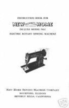 New Home NLC Sewing Machine Manual Instructions Enlarged Rockford IL - $11.99
