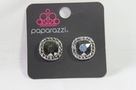 Paparazzi Earrings (new) BLING TASTIC! - SILVER - POST EARRING - $8.61